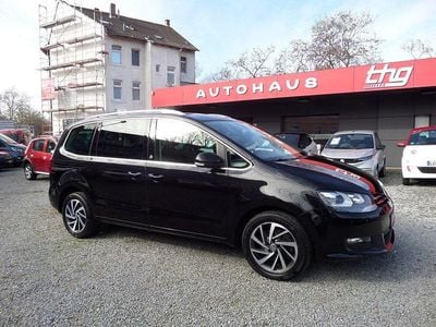 Gebraucht VW Sharan Sound 150 PS (110 kW) 2017 Schwarz Van / Kleinbus