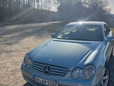 Gebraucht Mercedes CLK200 Elegance 163 PS (119 kW) 2003 Blau Coupé