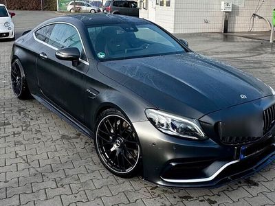 gebraucht Mercedes C63 AMG Coupé Facelift Magno Carbon Panorama