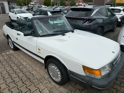 Brugt Saab 900 Cabriolet 126 HK (92 kW) 1990 Hvid Cabriolet
