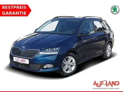 Gebraucht Skoda Fabia 95 PS (69 kW) 2021 Blau Kleinwagen