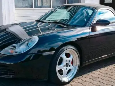 Gebraucht Porsche 986 Boxster 252 PS (185 kW) 2001 Schwarz Cabrio