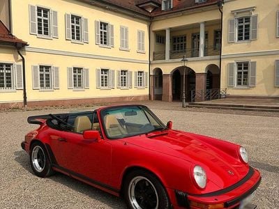Gebraucht Porsche 911 207 PS (152 kW) 1984 Rot Cabrio