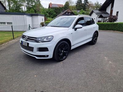 Gebraucht VW Touareg R-line 245 PS (180 kW) 2012 Weiß SUV