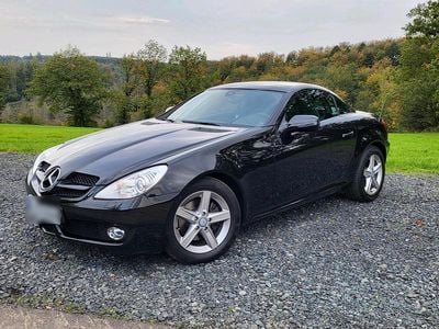 Usata Mercedes SLK300 231 CV (169 kW) 2009 Nero Cabrio