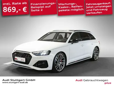 Gebraucht Audi RS4 Comfort 450 PS (330 kW) 2023 Gletscherweiß metallic Kombi