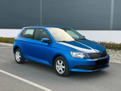 Brugt Skoda Fabia 60 HK (44 kW) 2018 Blå Hatchback