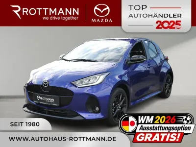 Gebraucht Mazda 2 Homura-Line 116 PS (85 kW) 2025 Blau (glass blue metallic) Kleinwagen