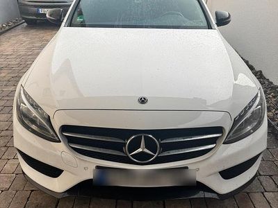 Gebraucht Mercedes C220 AMG line 2016 Weiß Kombi
