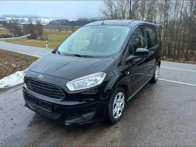 Gebraucht Ford Tourneo Courier 101 PS (74 kW) 2016 Schwarz Van / Kleinbus