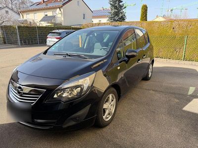 Gebraucht Opel Meriva Innovation 120 PS (88 kW) 2010 Schwarz Van / Kleinbus