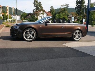 Gebraucht Audi A5 Cabriolet S-Line 177 PS (130 kW) 2013 Braun Cabrio