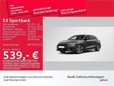 Gebraucht Audi S3 Ambiente 310 PS (228 kW) 2024 Daytonagrau perleffekt Limousine