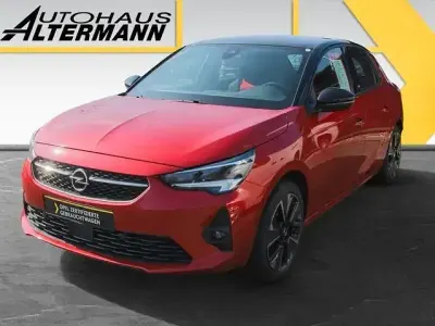 Używany Opel Corsa-e GS Line 100 kW (136 KM) 2021 Czerwony Hatchback