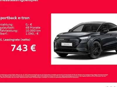 Neu Audi Q4 Sportback e-tron Performance 250 kW (340 PS) 2026 Grau SUV