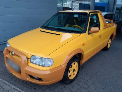Gebraucht Skoda Felicia Fun 75 PS (55 kW) 1999 Gelb Pickup