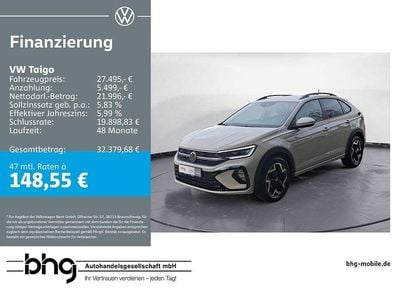 Gebraucht VW Taigo R-line 116 PS (85 kW) 2025 Ascotgrau SUV