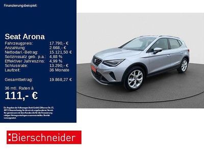 Gebraucht Seat Arona FR-Line 110 PS (80 kW) 2023 Silber SUV