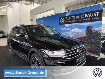 Schwarz perleffekt Gebraucht 2021 VW Tiguan Elegance SUV | 27.400 € (Guter Preis)