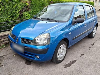 Gebraucht Renault Clio II 58 PS (42 kW) 2003 Blau Kleinwagen
