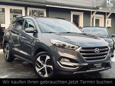 Grau Gebraucht 2016 Hyundai Tucson Premium SUV | 18.980 € (Etwas zu teuer)
