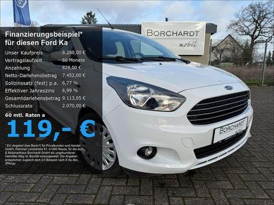 Weiß Gebraucht 2018 Ford Ka Plus Kleinwagen | 8.280 € (Fairer Preis)