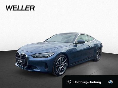 Gebraucht BMW 430 Sport Line 258 PS (189 kW) 2023 Arctic race blue (blau) Coupé