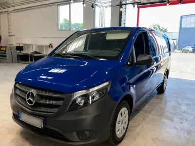 Gebraucht Mercedes Vito 136 PS (100 kW) 2018 Blau Van