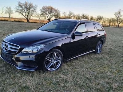 Usata Mercedes E350 Avantgarde 252 CV (185 kW) 2013 Nero Station wagon