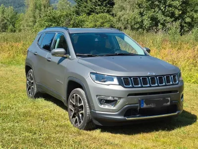 Gebraucht Jeep Compass Limited 170 PS (125 kW) 2020 Weiß SUV