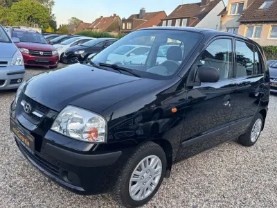Gebraucht Hyundai Atos 63 PS (46 kW) 2008 Schwarz Kleinwagen