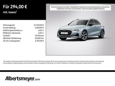 Grau Neu 2025 Audi A3 Sport Limousine | 37.490 €