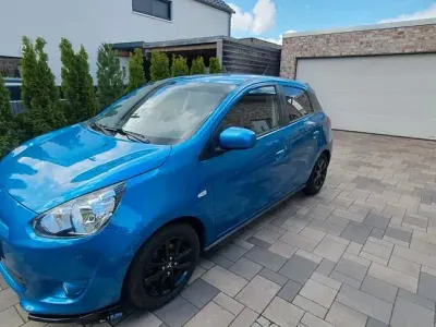 Occasion Mitsubishi Space Star Diamant Edition 80 PK (58 kW) 2016 Blauw Hatchback
