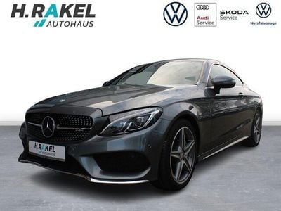 Gebraucht Mercedes C200 AMG line 184 PS (135 kW) 2016 Grau Coupé