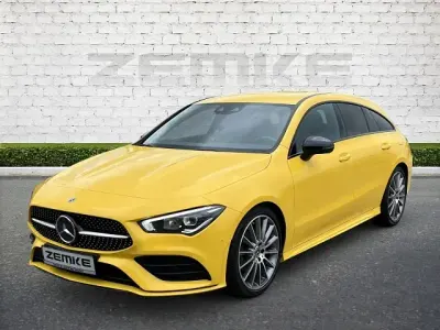 Używany Mercedes CLA200 Shooting Brake Sport 163 KM (119 kW) 2020 Żółty Kombi