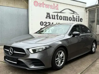 Brugt Mercedes A200 AMG line 163 HK (119 kW) 2019 Grå Sedan