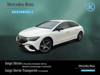 Gebraucht Mercedes EQE350 AMG 214 kW (292 PS) 2023 Unilack polarweiß uni Limousine