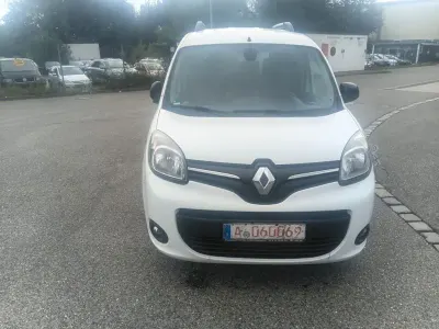 Gebraucht Renault Kangoo LIMITED 90 PS (66 kW) 2015 Weiß Van / Kleinbus