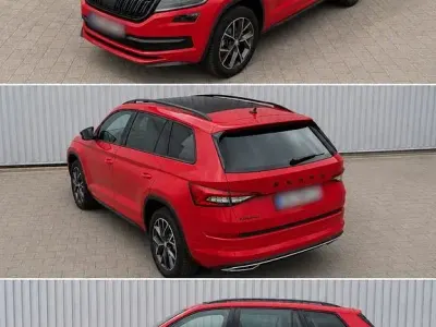 Gebraucht Skoda Kodiaq SportLine 190 PS (139 kW) 2020 Rot SUV