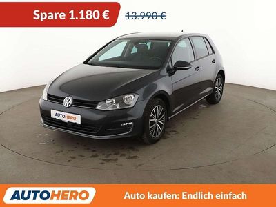 Usata VW Golf VII Allstar 125 CV (91 kW) 2016 Grigio Berlina