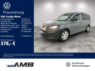 Używany VW Caddy Maxi Basis 122 KM (89 kW) 2025 Szary Minivan