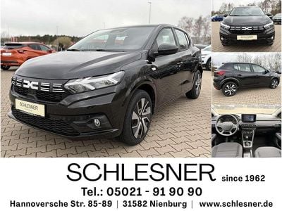 Neu Dacia Sandero Expression 91 PS (66 kW) 2025 Perlmuttschwarz Kleinwagen