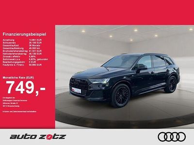 Gebraucht Audi Q7 S-Line 286 PS (210 kW) 2021 Orcaschwarz metallic SUV