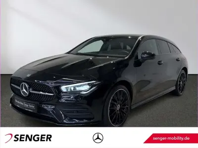 Gebraucht Mercedes CLA250e AMG 160 PS (117 kW) 2023 Nachtschwarz uni Coupé