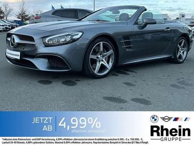 Gebraucht Mercedes SL400 AMG 367 PS (269 kW) 2016 Selenitgrey metallic Cabrio