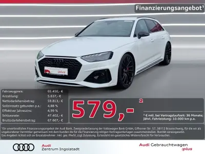Occasion Audi RS4 Ambiente 450 ch (330 kW) 2023 Blanc Break
