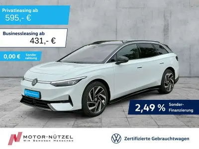 Gebraucht VW ID.7 Pro 210 kW (286 PS) 2025 Gletscherweiß metallic Kombi