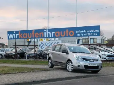 Gebraucht Nissan Note Visia 88 PS (64 kW) 2010 Grau Van / Kleinbus