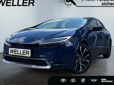 Neu Toyota Prius Executive 223 PS (164 kW) 2026 Dark blue / solid blue (blau) Kleinwagen