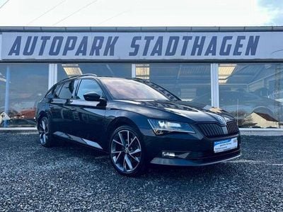 Gebraucht Skoda Superb SportLine 150 PS (110 kW) 2017 Schwarz Kombi
